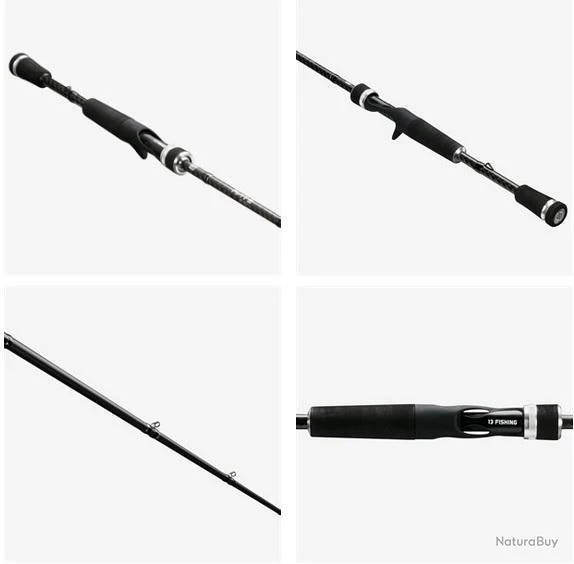 CANNE 13 FISHING FATE BLACK CASTING 2m59 XH (extra Heavy) 40-130gr 3 CANNE 13 FISHING FATE BLACK CASTING 2m59 XH (extra Heavy) 40-130gr