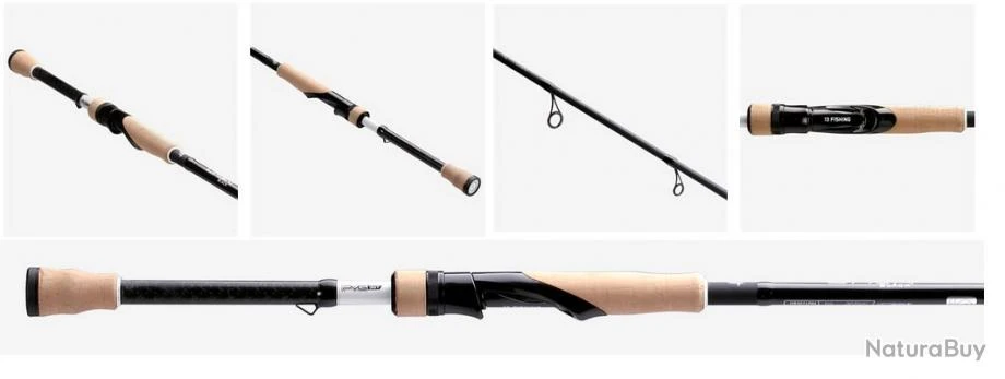 CANNE 13 FISHING OMEN BLACK SPIN 2m13 M (medium) 3 CANNE 13 FISHING OMEN BLACK SPIN 2m13 M (medium)