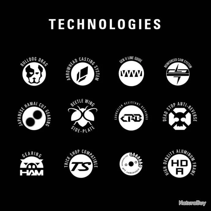 Moulinet Casting 13 Fishing Concept A2 8.3:1 LH 8 Moulinet Casting 13 Fishing Concept A2 8.3:1 LH – Image 6